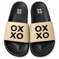 XoXo Raised-Letter Slip-On Slides