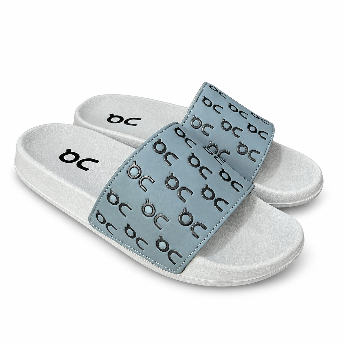 QN Patterned-Strap Slip-On Slides